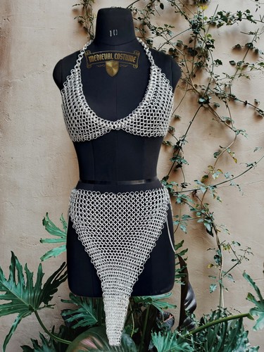 Set bikini maglia catena - maglia, di